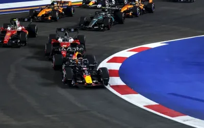 Singapore F1: O cursă plictisitoare până la final